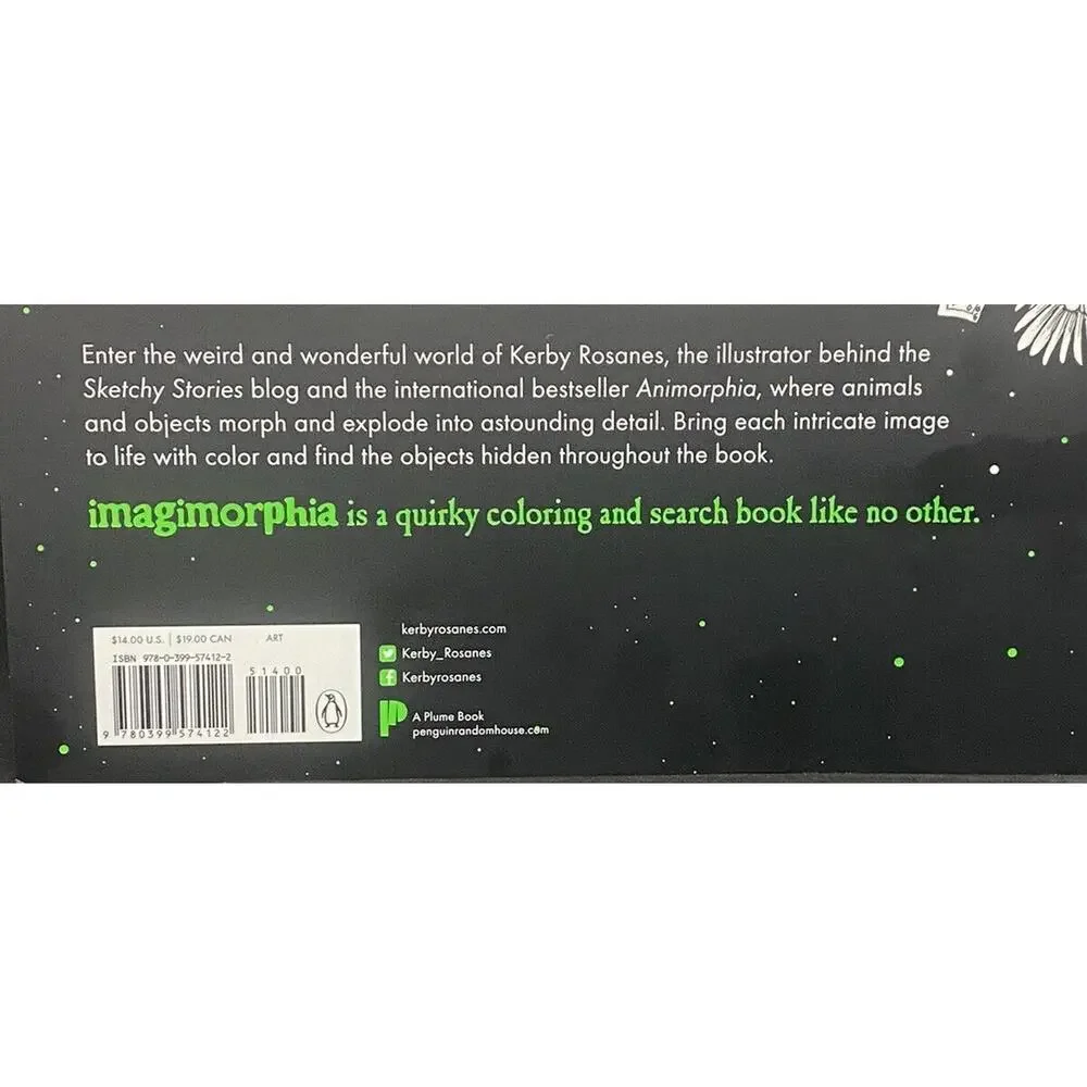 Imagimorphia : An Extreme Coloring and Search Challenge by Kerby Rosanes (2016)